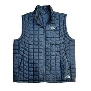 The North Face Thermoball Eco Insulated Vest Men's XL Black Lightweight Zip